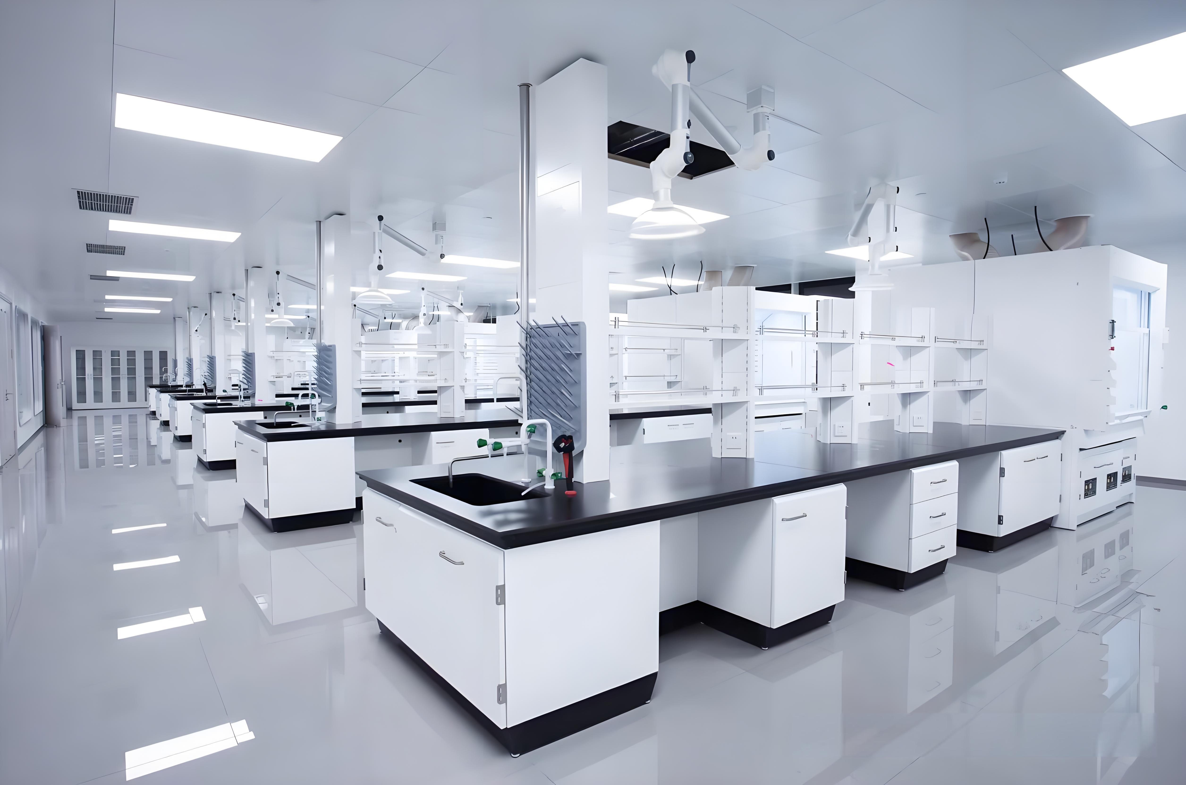 現代化生物實驗室功能間的配置