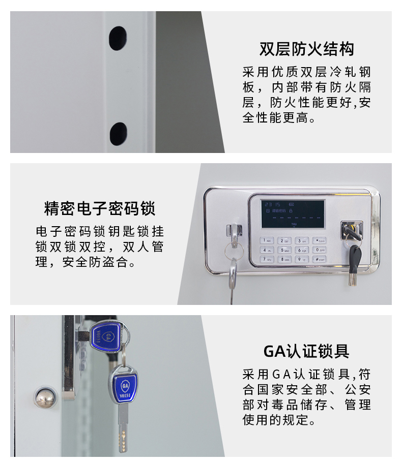 30加侖毒麻藥品柜