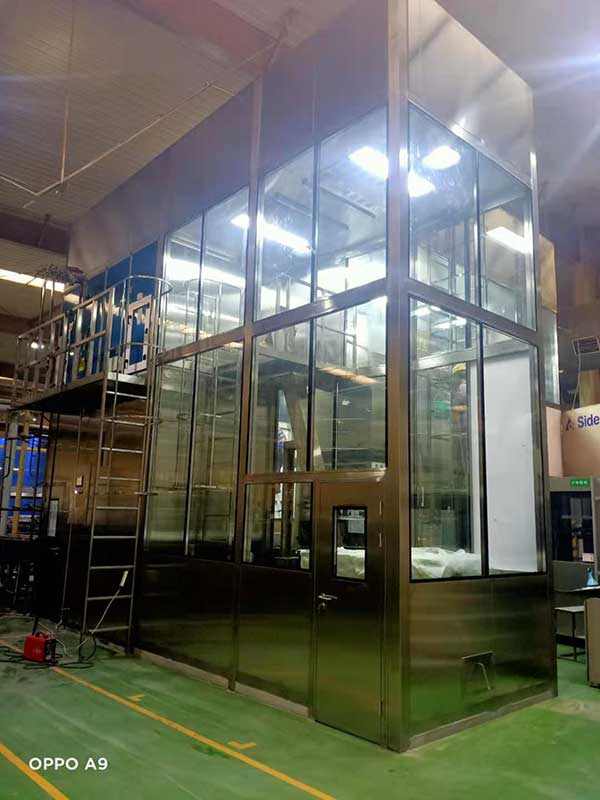 鄭州頂津食品有限公司正壓房施工完畢(圖5) 鄭州頂津食品有限公司正壓房施工完畢